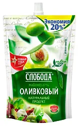 Майонез СЛОБОДА Оливковый д/пак 750г
