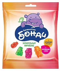 Жевательный мармелад БЕГЕМОТИК БОНДИ 30г