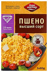 Пшено АГРОМАСТЕР карт/уп 5*80г