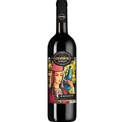Вино МАМИКО Киндзмараули красное п/сл 11.5-12% ст/б 0.75л