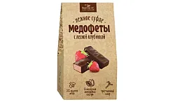 Набор конфет БЕРЕСТОВ Медофеты суфле с лесной клубникой в глазури 150г