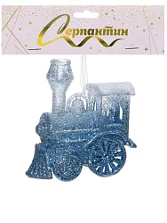 Украшение подвесное СЕРПАНТИН Волшебное путешествие 9*8.5см белое арт.916-2075