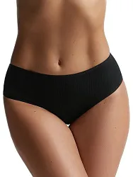Трусы женские МИНИМИ Рибана слип миди черные р.48