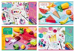 Альбом для рисования БИДЖИ Моменты творчества А4 8л