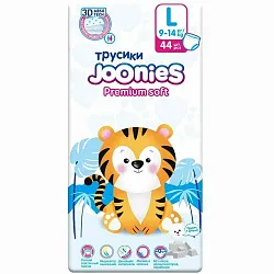 Подгузники-трусики ДЖУНИС Премиум Софт L  9-14кг 44шт