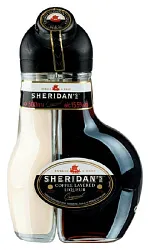 Напиток спиртной ШЕРИДАНС двухслойный со вкусом кофе 15.5% ст/б 0.5л