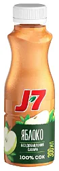 Сок ДЖЕЙ-7 яблоко осветленное 0.3л
