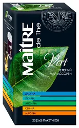 Чай МЭТР Весь Китай ассорти 25пак
