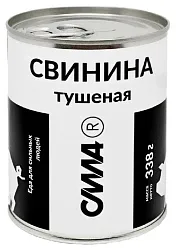 Свинина тушеная СИЛА Алтайская ж/б 338г