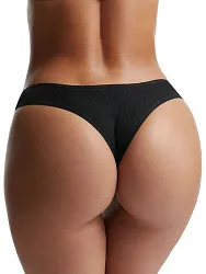 Трусы женские МИНИМИ Рибана бразилиана черные р.46