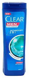 Шампунь КЛИАР Активспорт для мужчин против перхоти 2в1 400мл