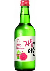 Спиртной напиток СОДЖУ ДЖИНРО со вкусом и ароматом грейпфрута 13% ст/б 0.36л