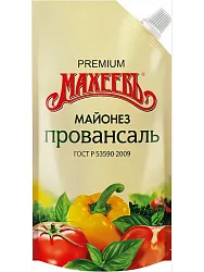 Майонез МАХЕЕВЪ Провансаль 50.5% д/пак 200мл
