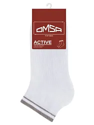 Носки мужские ОМСА Актив укороченные белые р.39-41