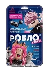 Жевательные конфеты КОНФИТРЕЙД Роблоксеры Бабка шоу 12г
