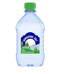 Питьевая вода ШИШКИН ЛЕС негазированная 0.4л