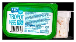 Творог ЛАКТ бзмж 5% 250г