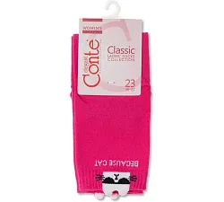 Носки женские КОНТЕ Элегант Классик фуксия р.23-25 арт.17С-183СП250