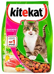 Корм для кошек КИТЕКЕТ Телятинка аппетитная 1кг