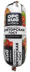 Колбаса ОРСКИЕ КОЛБАСЫ Докторская вареная 400г