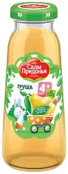 Сок САДЫ ПРИДОНЬЯ груша восстановленный ст/б 0.2л