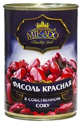 Фасоль МИКАДО красная ж/б 425мл