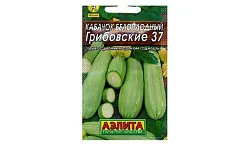 Семена АЭЛИТА Кабачок Белоплодный Грибовские 37 Лидер 2г