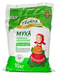 Мука АЛЕЙКА пшеничная в/с м/у 10кг