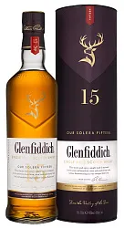 Виски ГЛЕНФИДДИК 15 лет односолодовый 40% ПК 0.7л