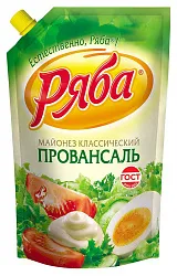 Майонез РЯБА Провансаль 50.5% д/пак 630г