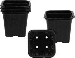 Горшок для рассады 7*7*6.5см квадратный 5шт