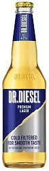 Пиво ДОКТОР ДИЗЕЛЬ Премиум Лагер Лайт светлое пастер 4.2% ст/б 0.45л