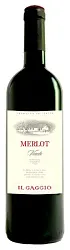 Вино ИЛЬ ГАДЖО Мерло красное сух 11% ст/б 0.75л