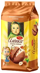 Печенье АЛЕНКА ореховая начинка какао 200г