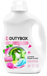 Гель для стирки ДЬЮТИБОКС ЭКО Розовый пион универсальный+пятновыводитель 1000мл