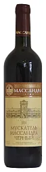 Вино МАССАНДРА Мускатель Черный красное сл 16% ст/б 0.75л