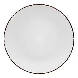 Тарелка десертная НАТАМ Аврора Д20.5см белая арт.HAC0987-SP