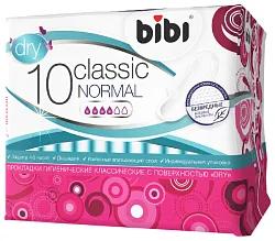 Прокладки БИБИ Классик нормал драй 10шт