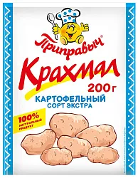Крахмал ПРИПРАВЫЧ картофельный м/у 200г