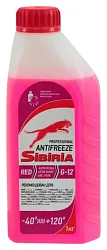 Антифриз СИБИРИЯ красный G12+ -40 1кг