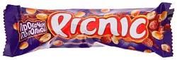 Батончик ПИКНИК молочный 38г