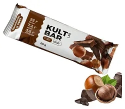 Батончик КУЛЬТЛАБ шоколад и фундук 60г