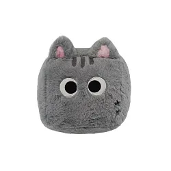 Игрушка мягкая ТАМ-ТАМ Кот-кубик серый арт.2311379003-2