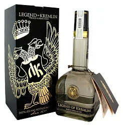 Водка ЛЕГЕНДА КРЕМЛЯ 40% ПК 0.5л