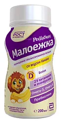 Напиток ПЕДИАШУР со вкусом банана  пэт 200мл