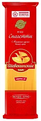 Мак.изделия ШЕБЕКИНСКИЕ Спагетти длинные №002 м/у 450г