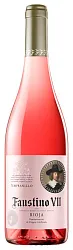 Вино ФАУСТИНО VII Темпранильо Риоха розовое сух 13% ст/б 0.75л