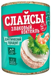 Хлебцы СЛАЙС Злаковый коктейль 100г