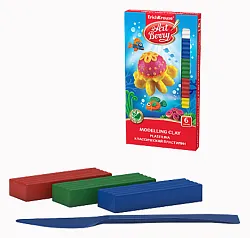 Пластилин ЭРИХ КРАУЗЕ Классический 6цв арт.50557