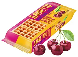 Вафли ДАРЛЕТТО Вишня мягкие 144г